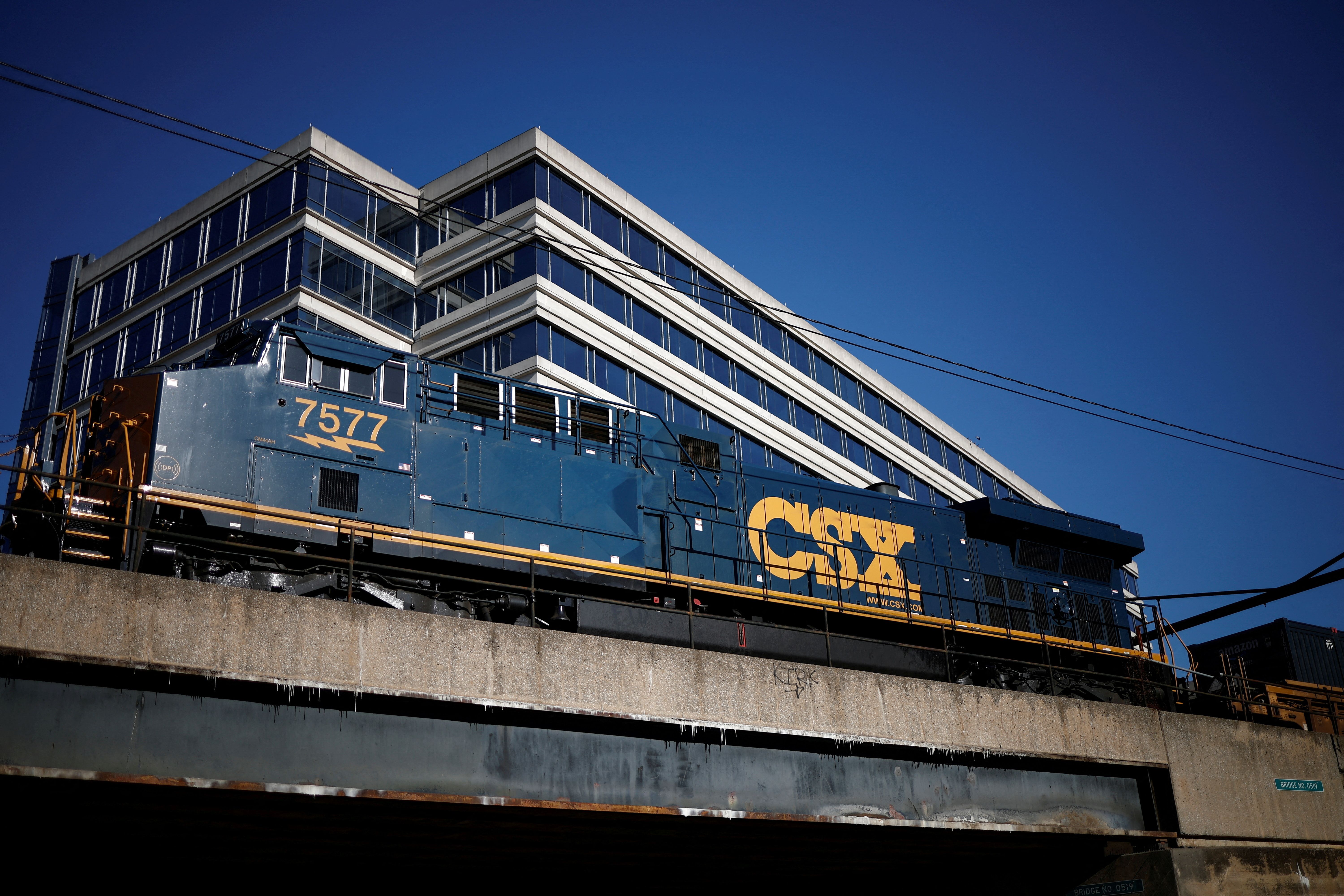 A CSX train