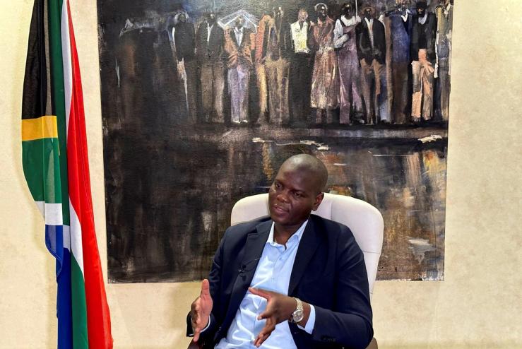South Africa’s Foreign Minister Ronald Lamola.
