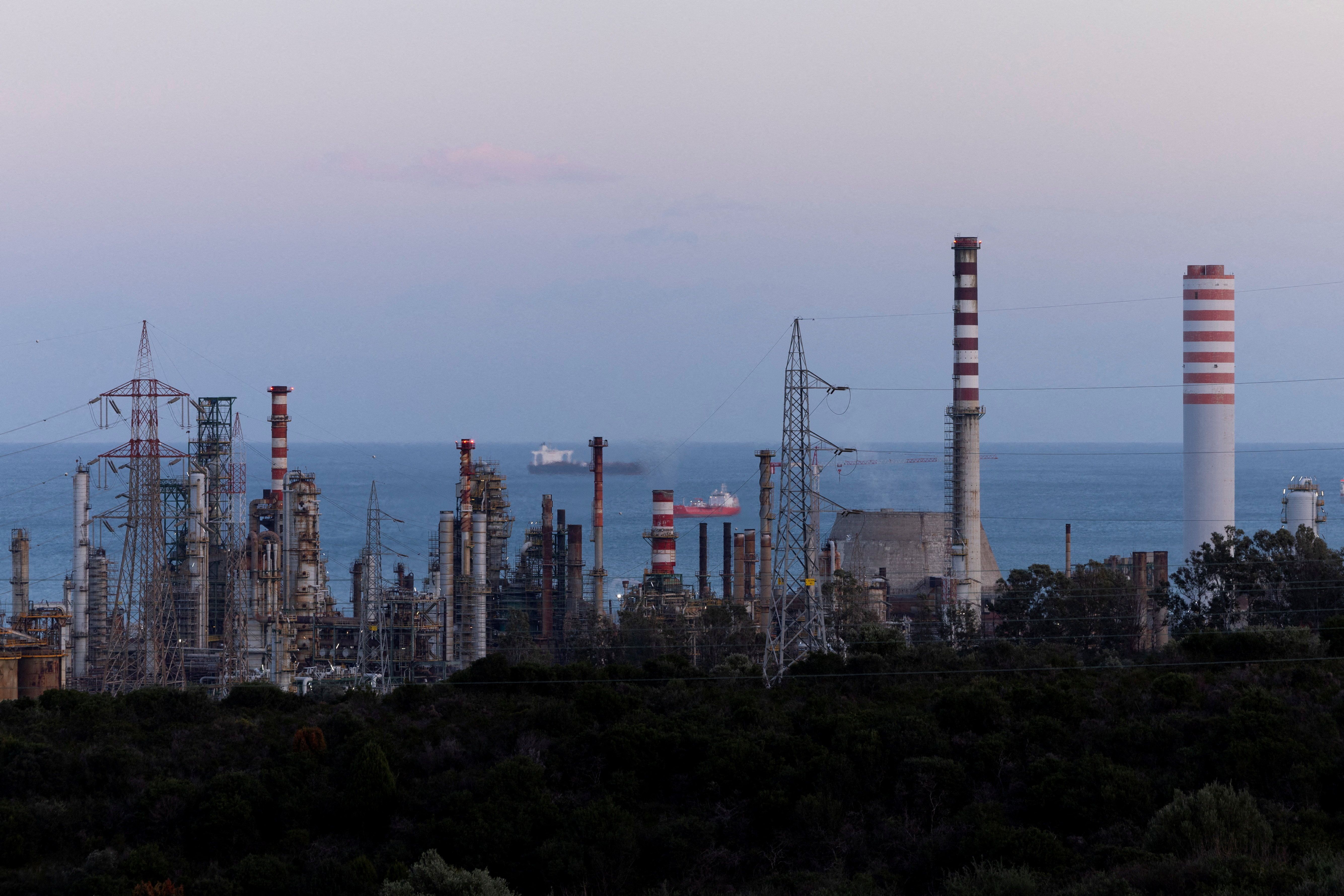 A refinery