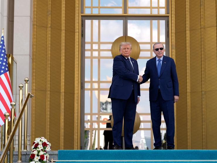US President Donald Trump and Turkish President Recep Tayyip Erdogan
