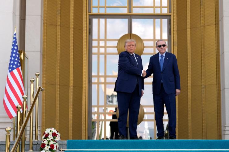 US President Donald Trump and Turkish President Recep Tayyip Erdogan