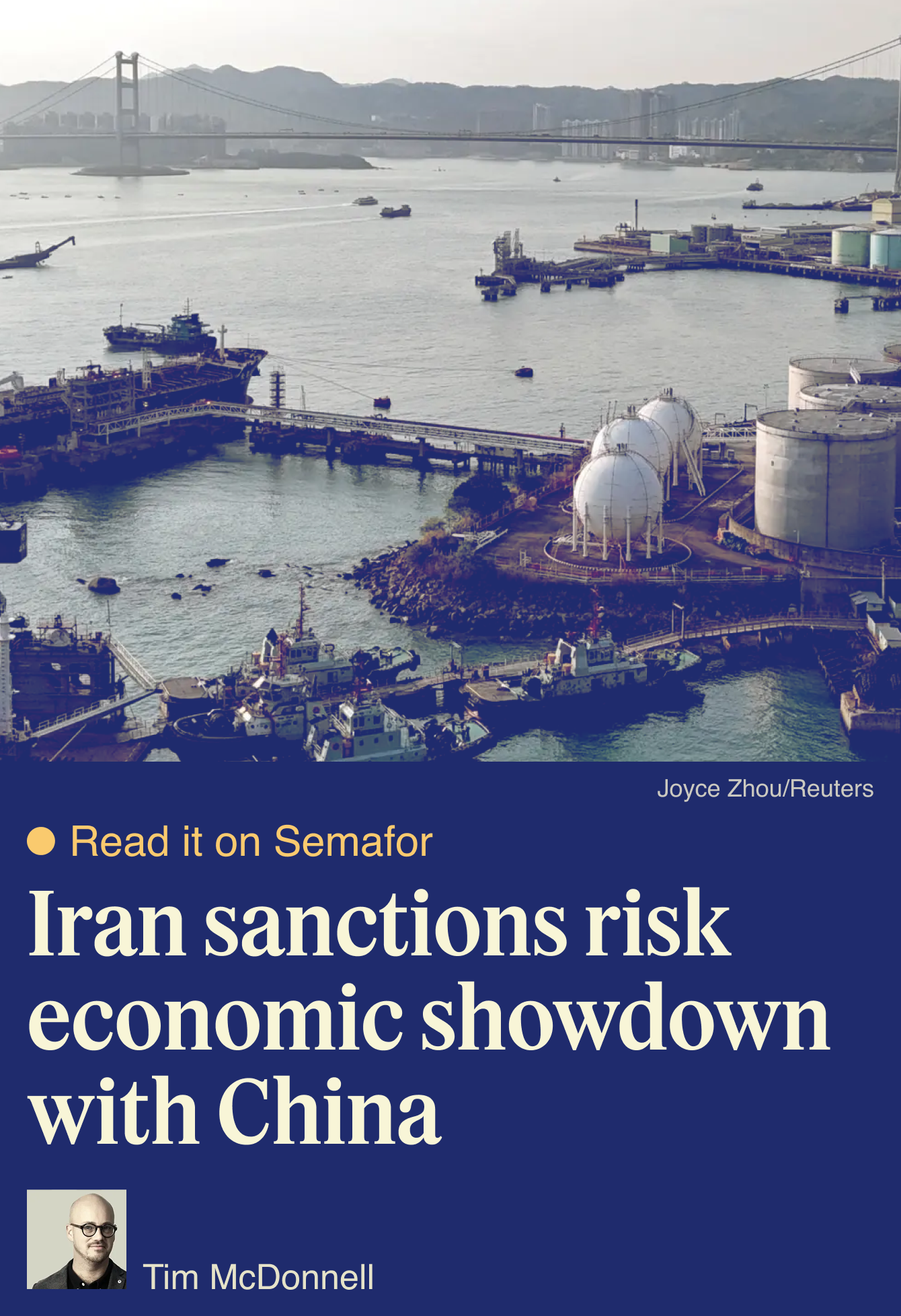 Iran sanctions risk economic showdown with China