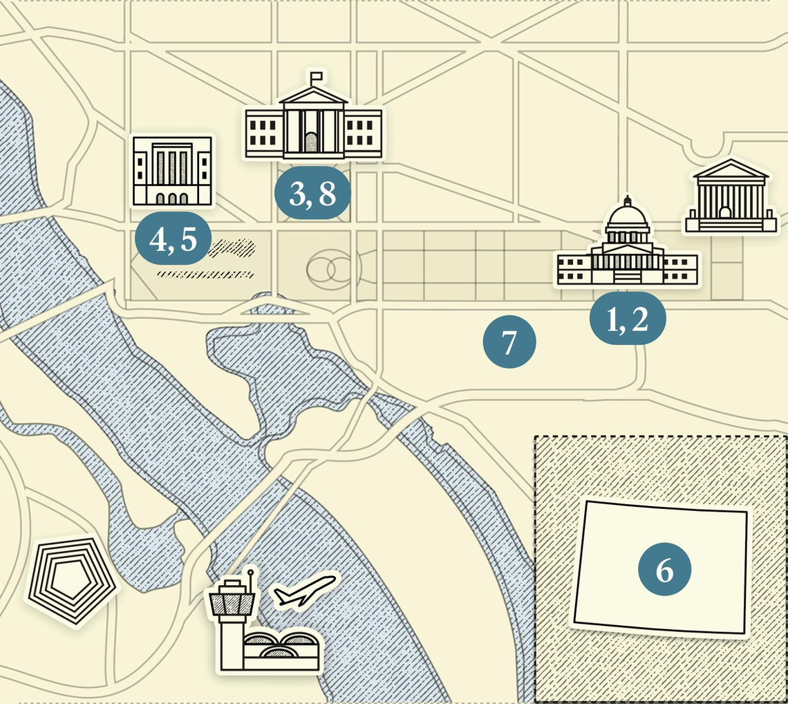 A map of DC.