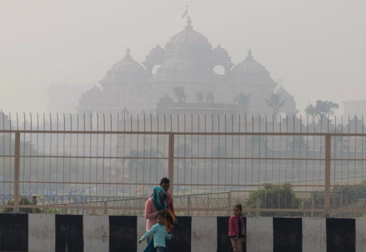Pollution in New Delhi