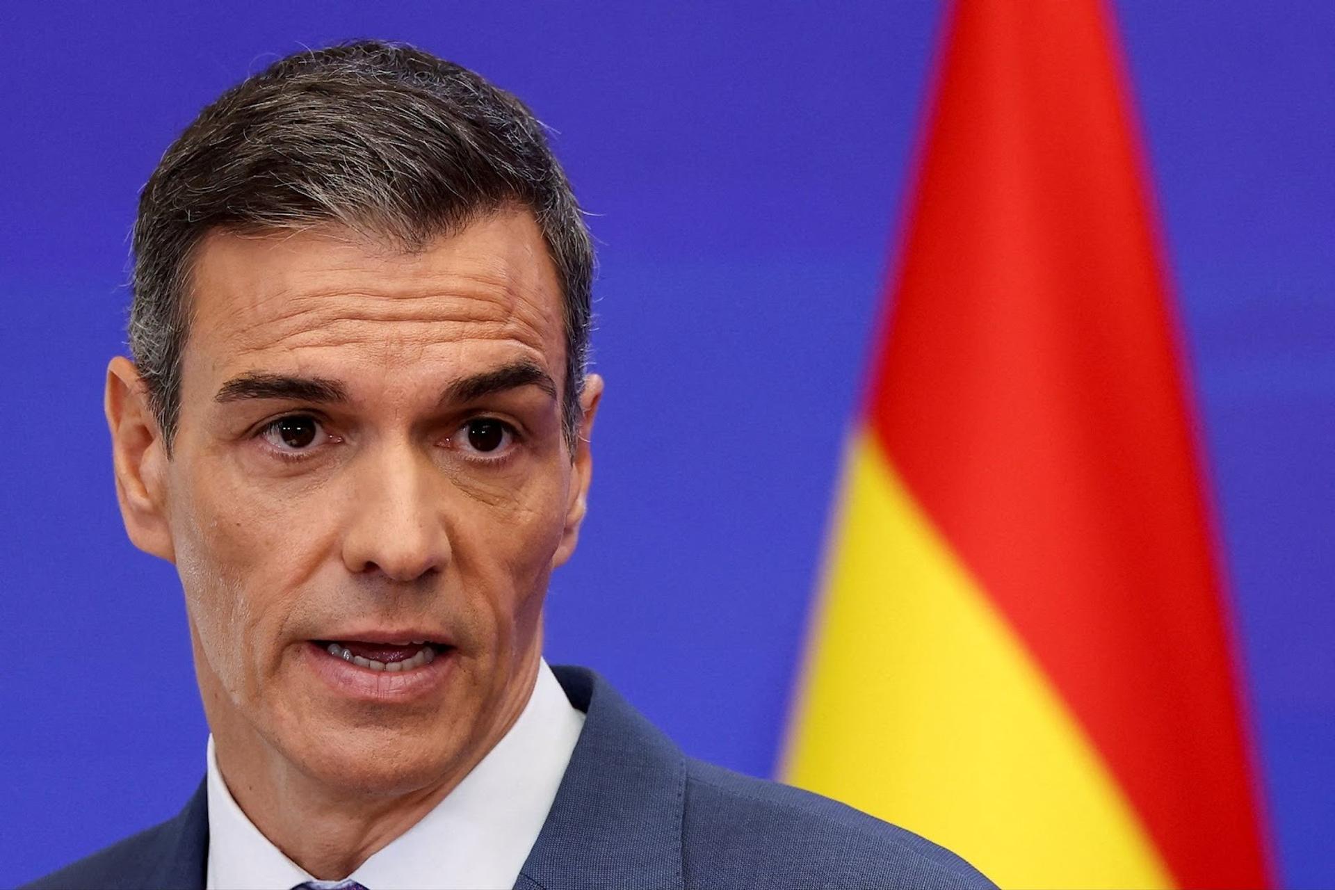 Spain’s Prime Minister Pedro Sánchez. 