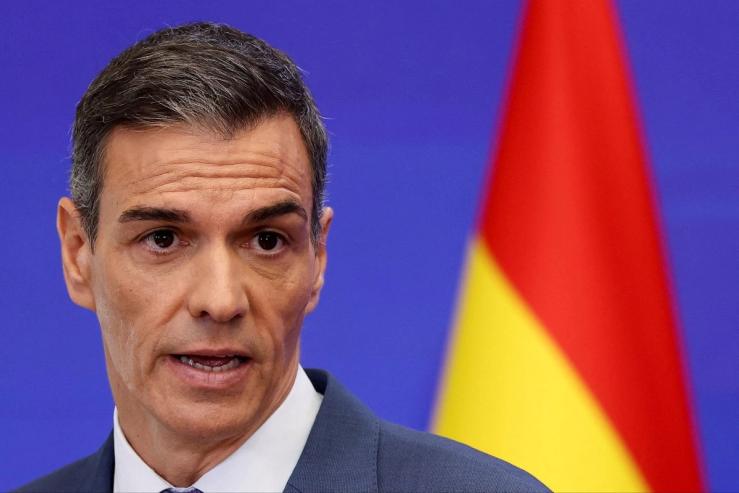 Spain’s Prime Minister Pedro Sánchez.