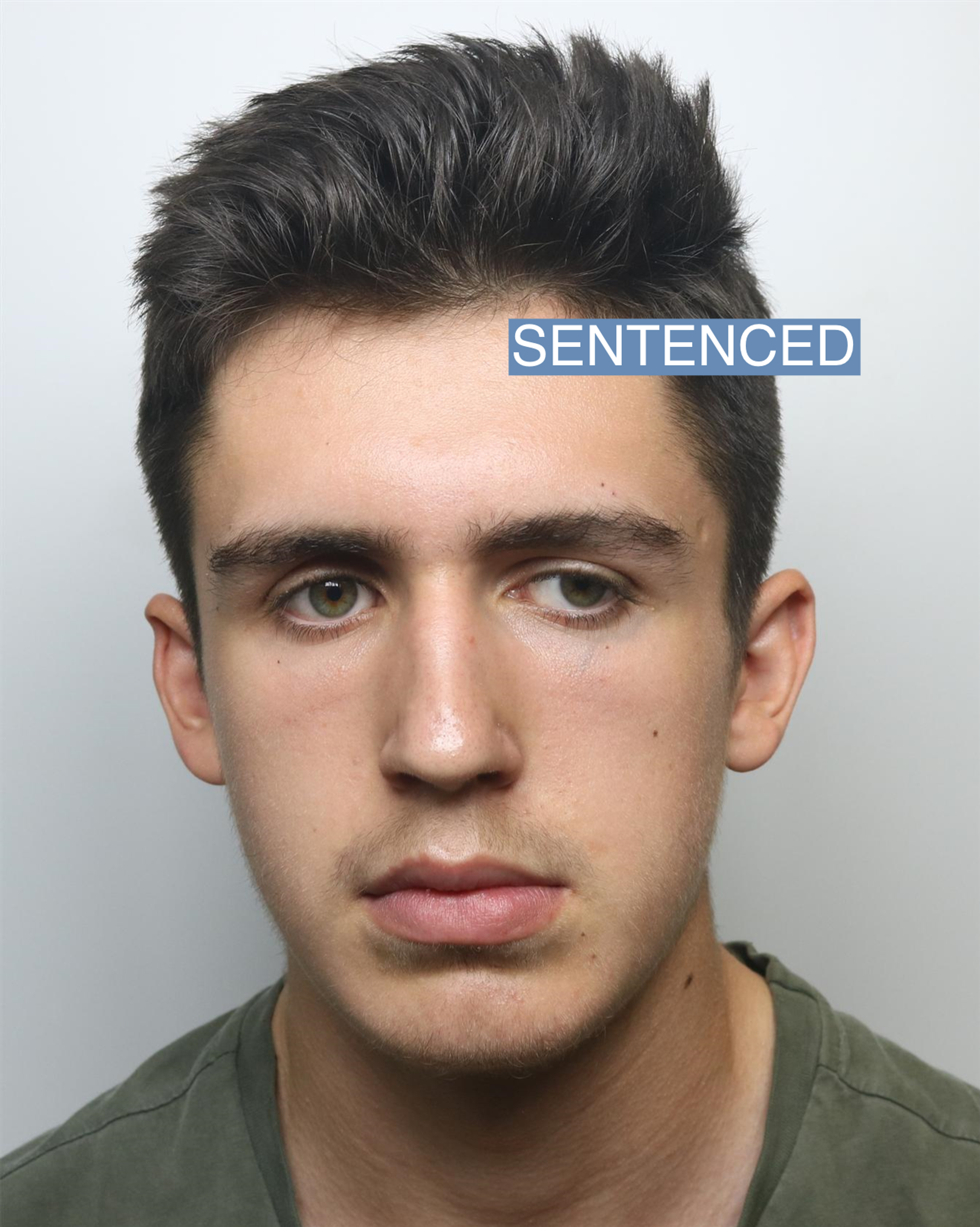 Daniel Harris, 19, sentenced Friday for encouraging terrorism which led to two separate US shootings.