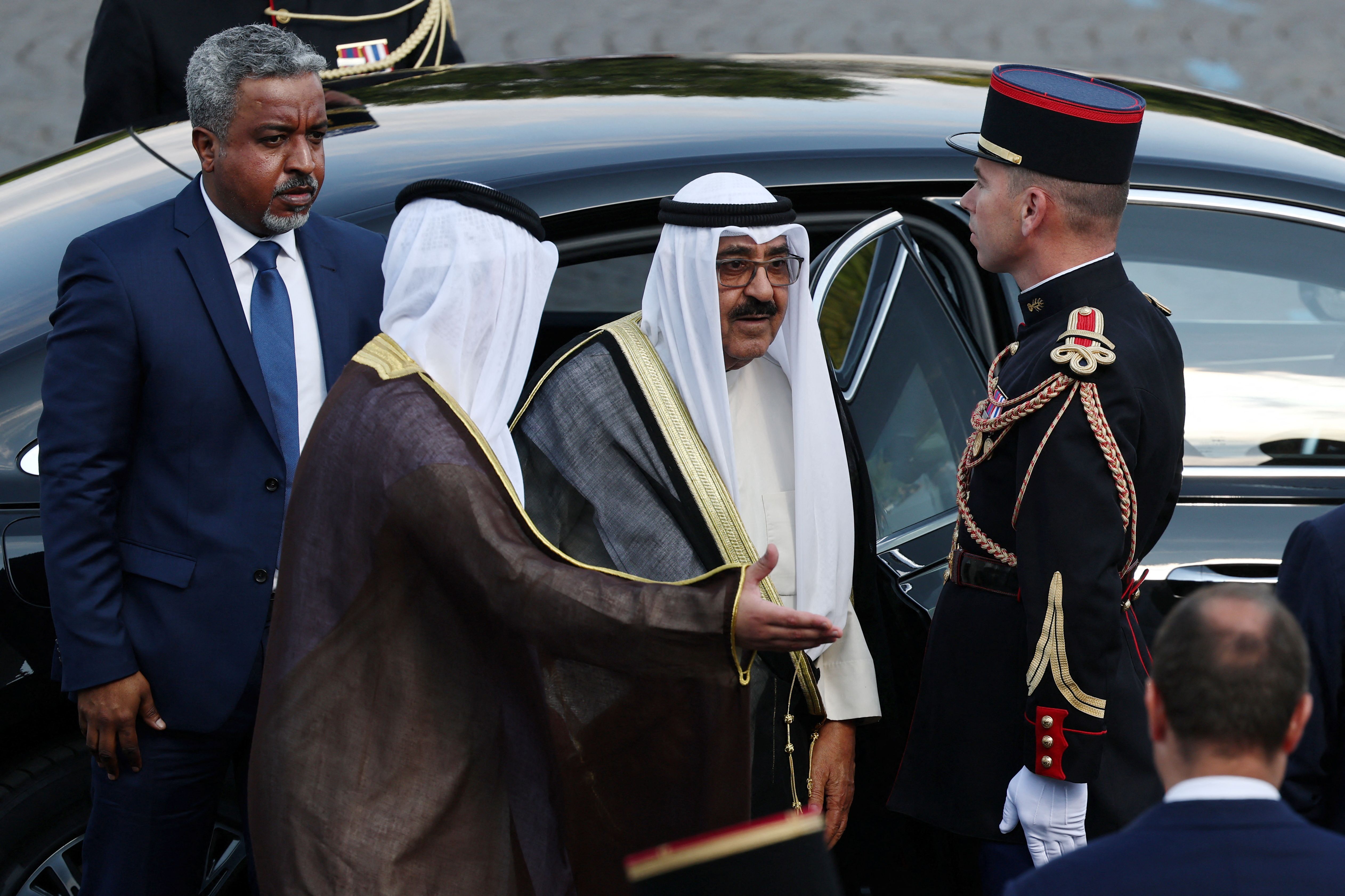 Kuwait’s Emir Sheikh Mishal Al-Ahmad Al-Jaber Al-Sabah