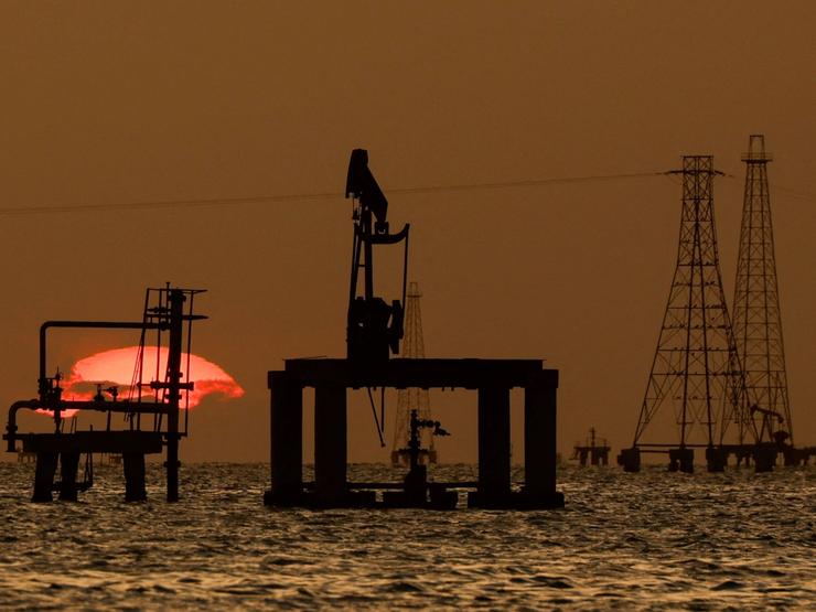 Oil rig in Venezuela