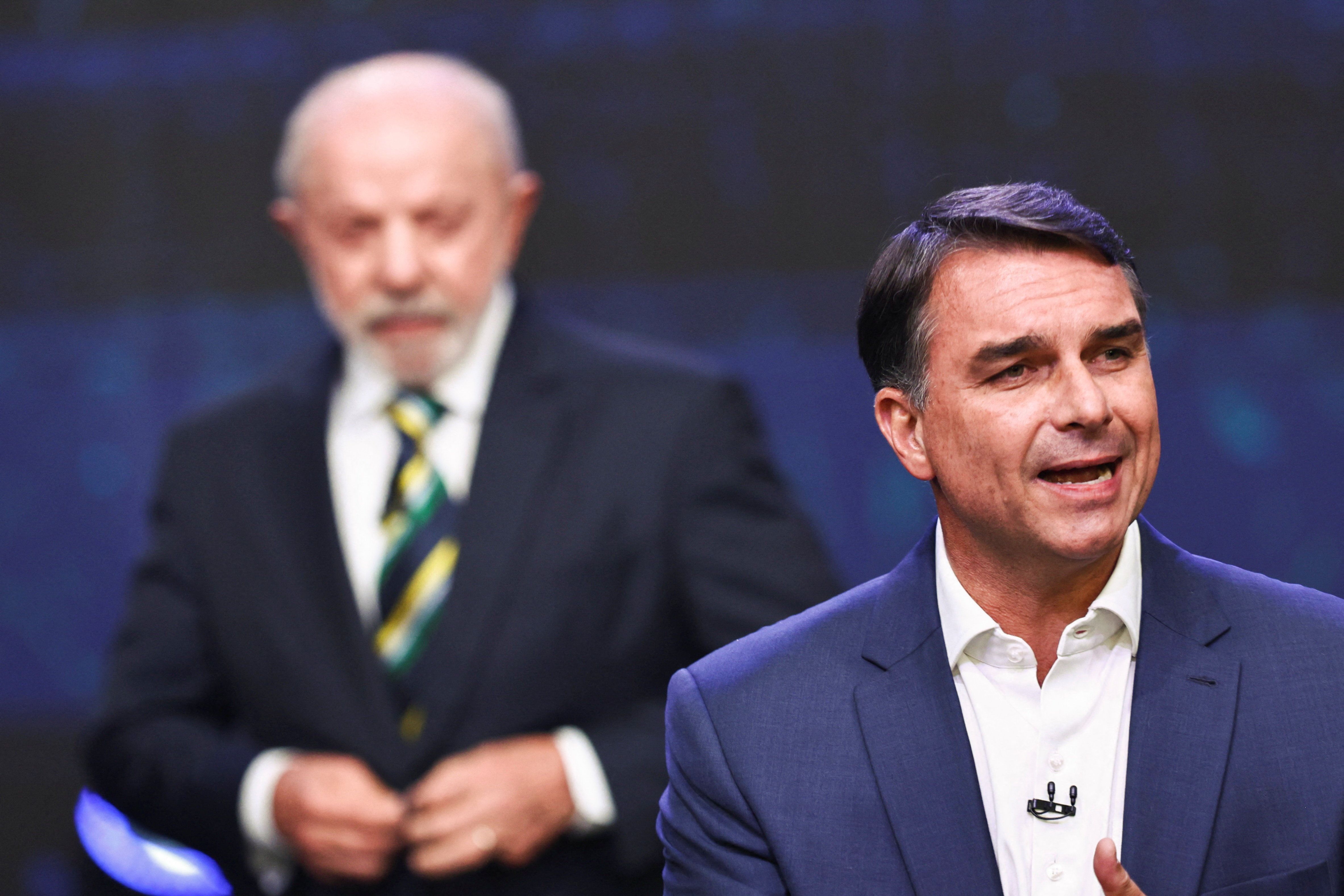 Lula and Bolsonaro. 
