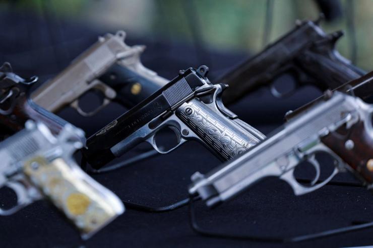 Guns seized in Mexico