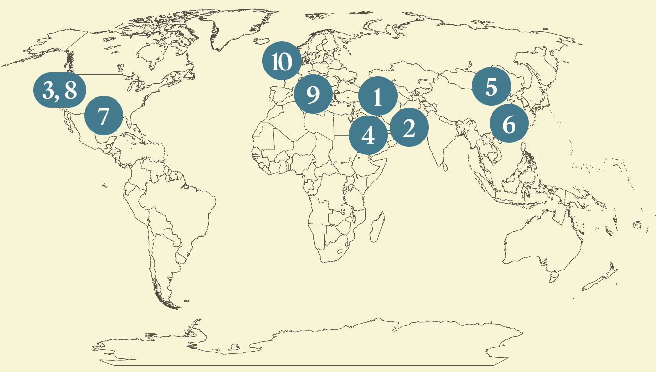Semafor World Today map graphic