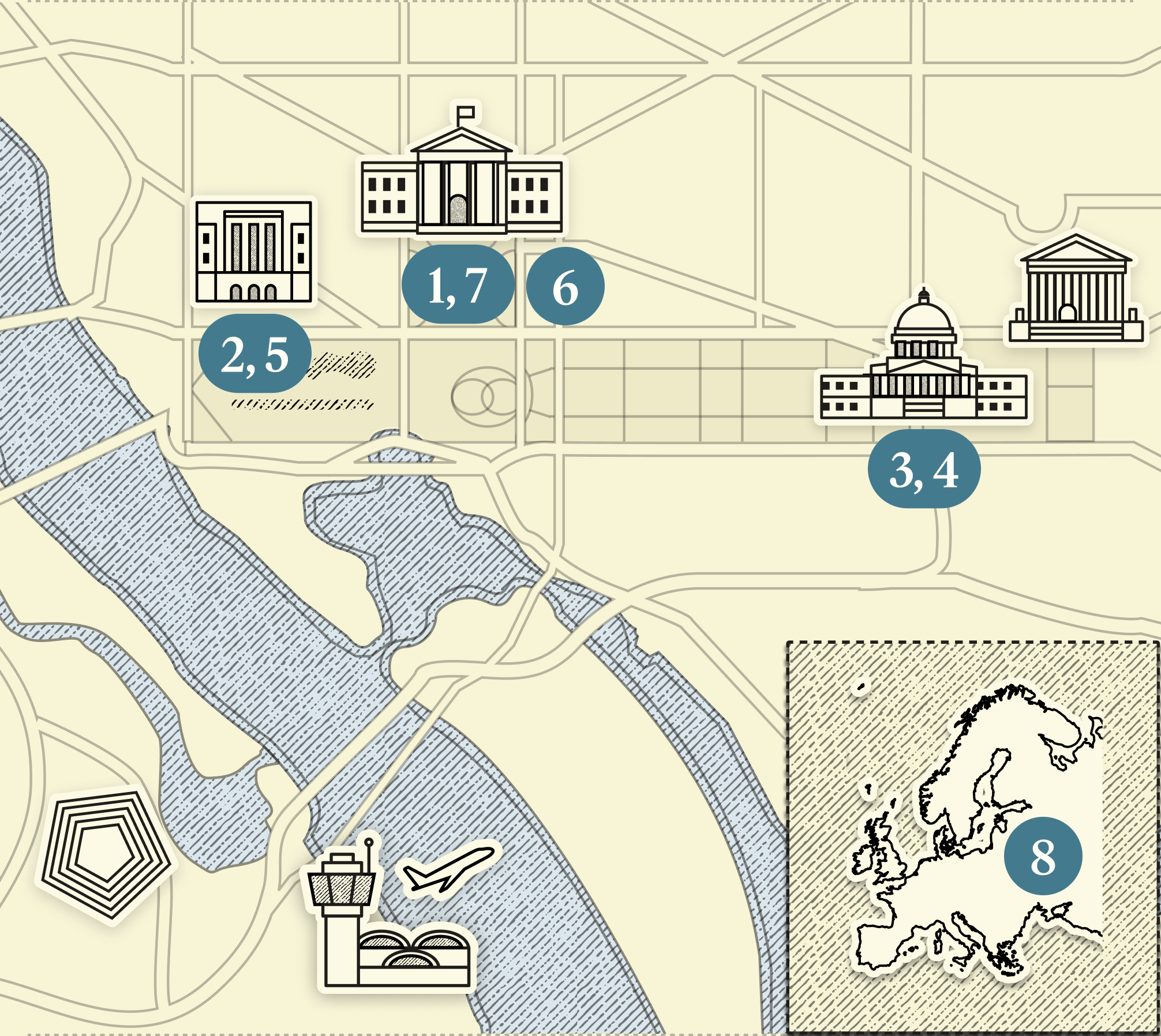 A map of DC.