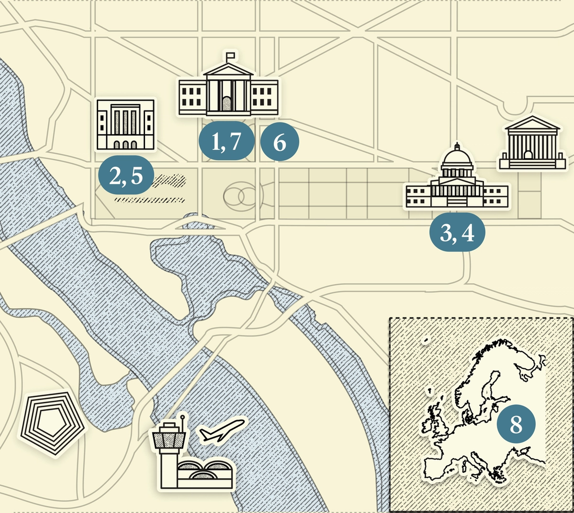 A map of DC.