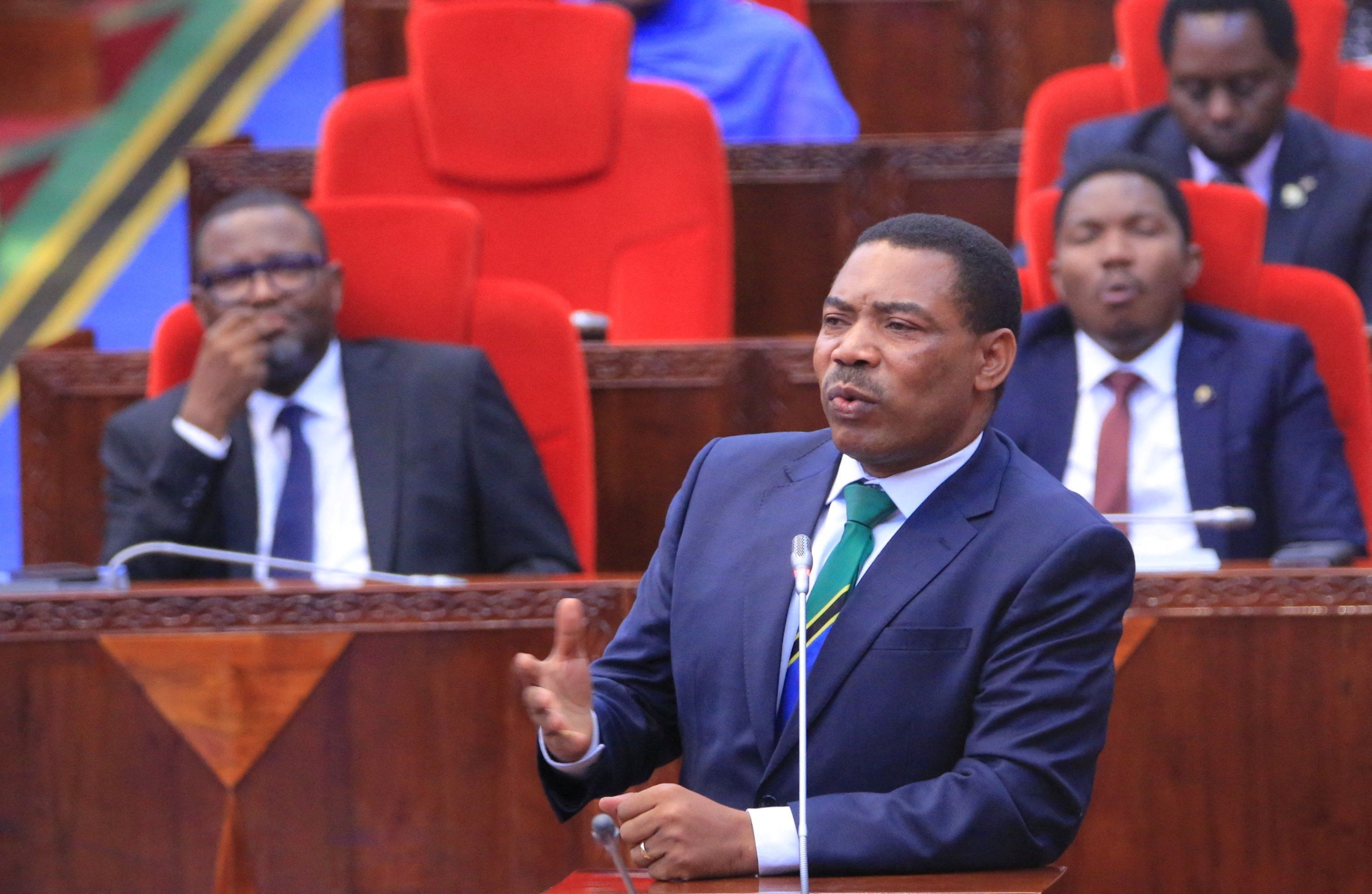 Tanzania’s Prime Minister Mwigulu Nchemba.