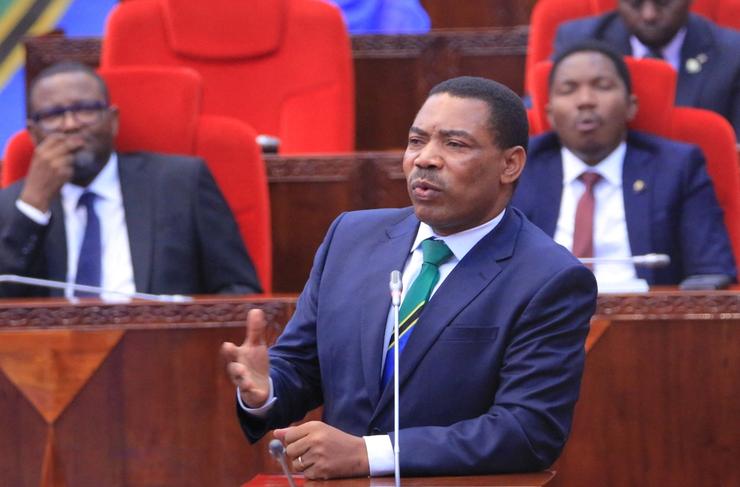 Tanzania’s Prime Minister Mwigulu Nchemba.