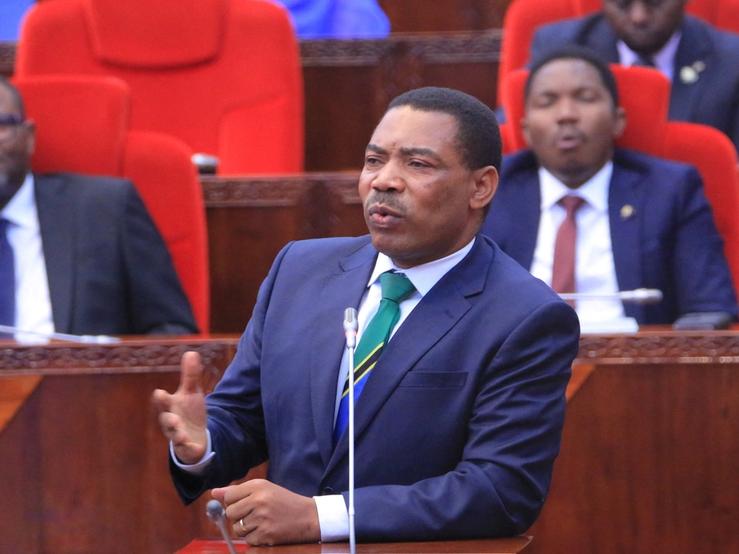 Tanzania’s Prime Minister Mwigulu Nchemba.