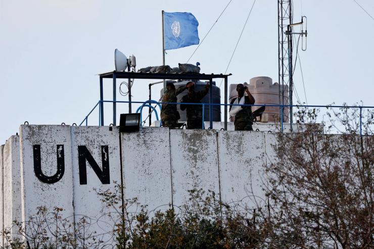 United Nations peacekeeping mission base in Lebanon.