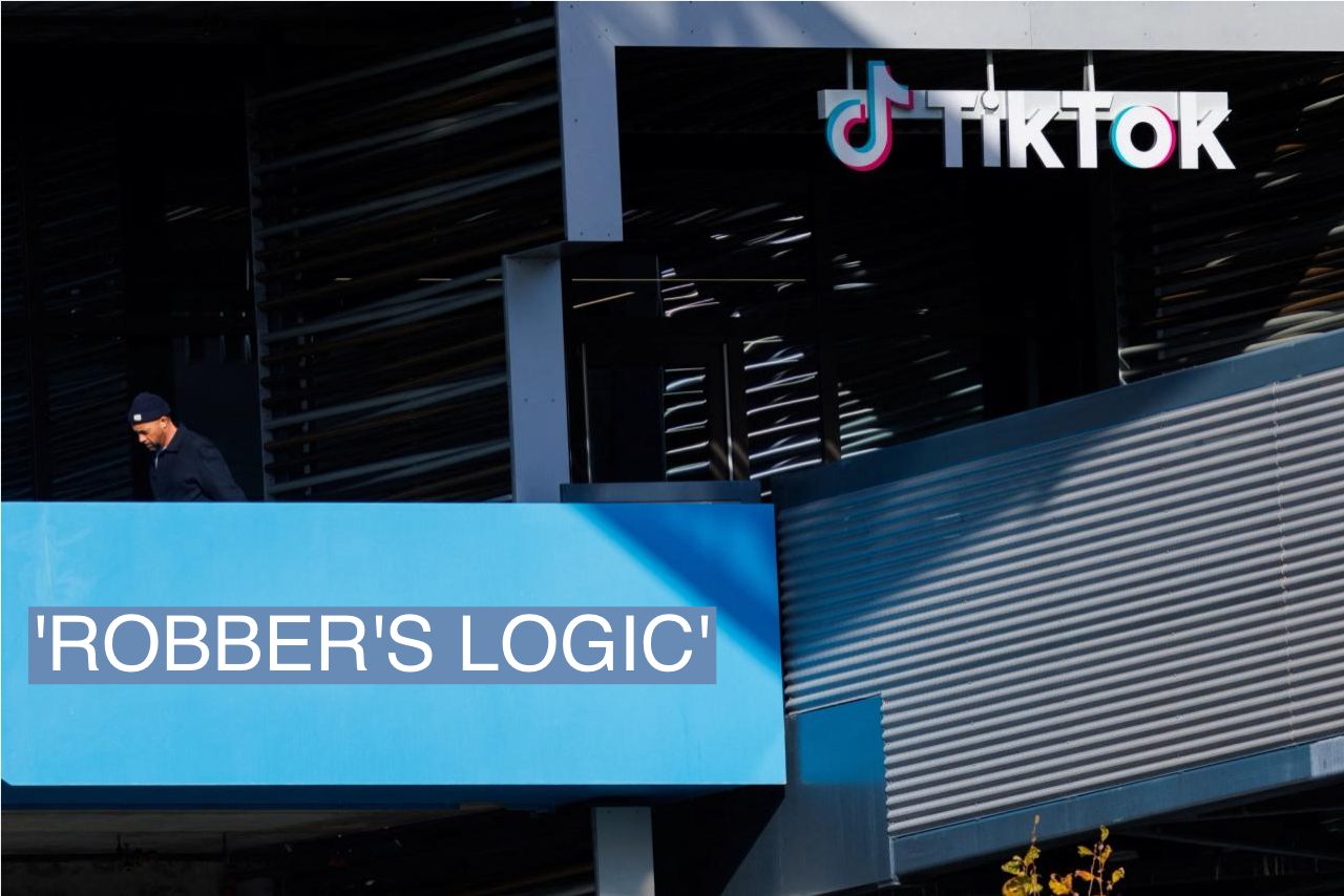 TikTok office in Culver City, Calif., on March 13, 2024.  