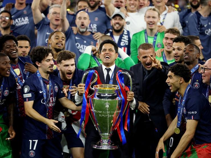 Paris St Germain president Nasser Al Khelaifi. Budapest, May 30, 2026.