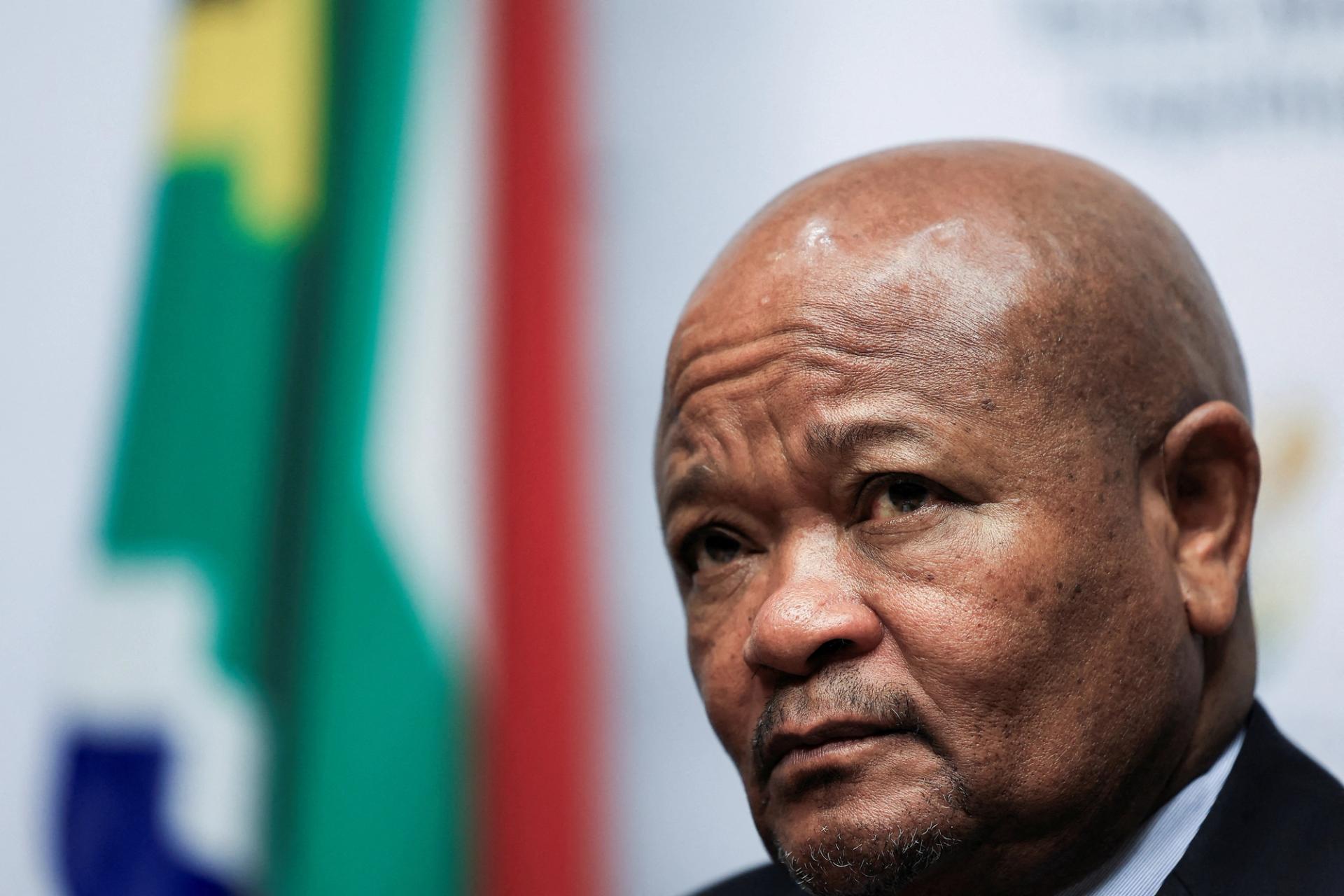 South Africa’s former Police Minister Senzo Mchunu.