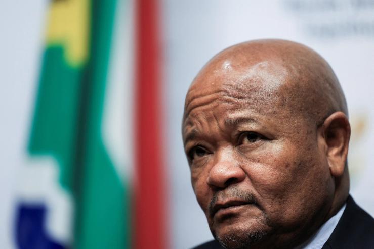 South Africa’s former Police Minister Senzo Mchunu.