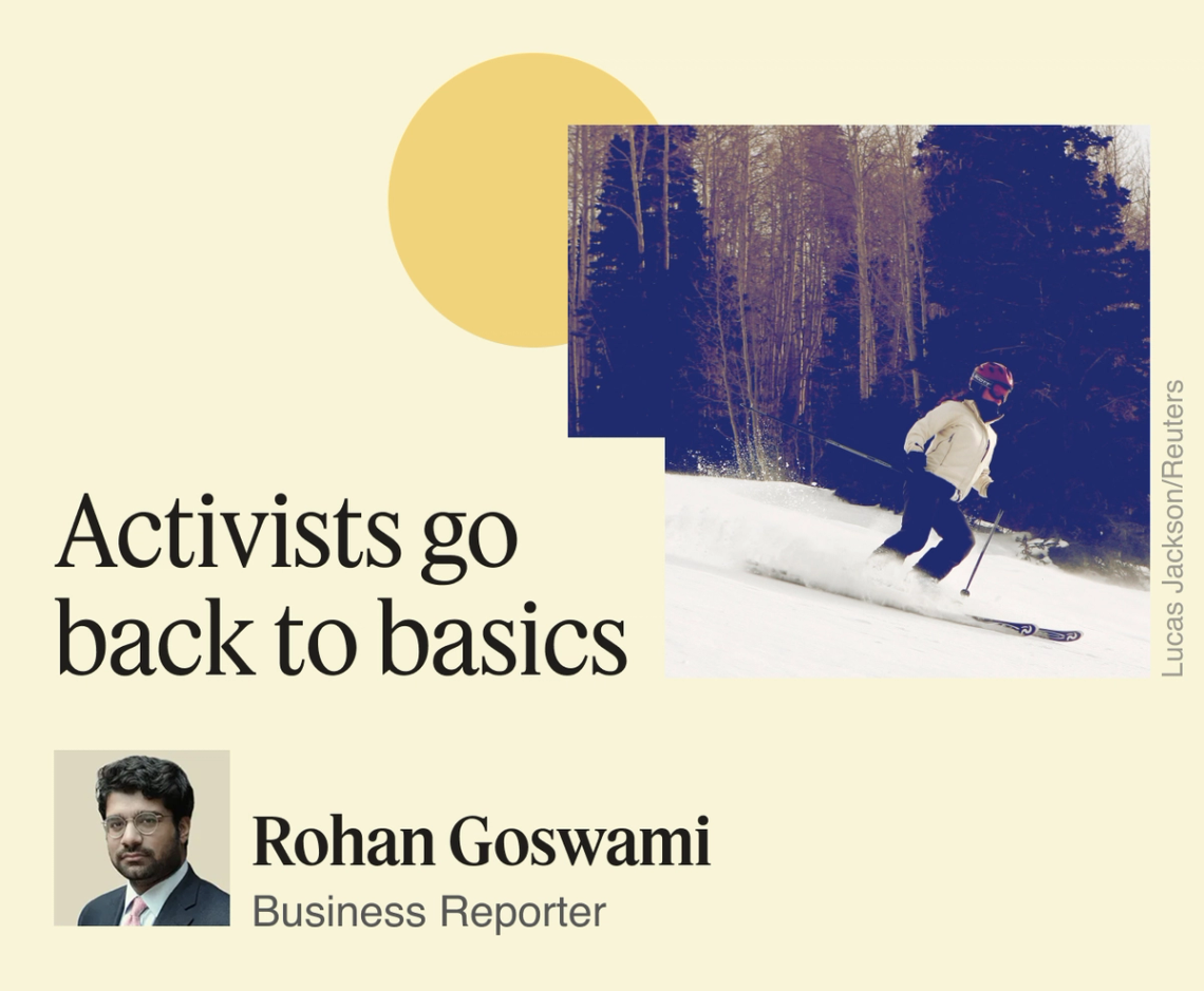 Activists go back to basics.