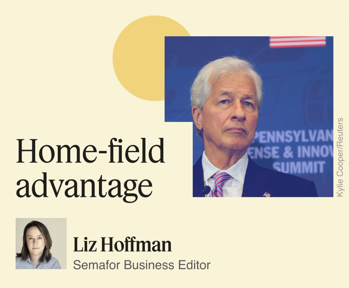 Home-field advantage.