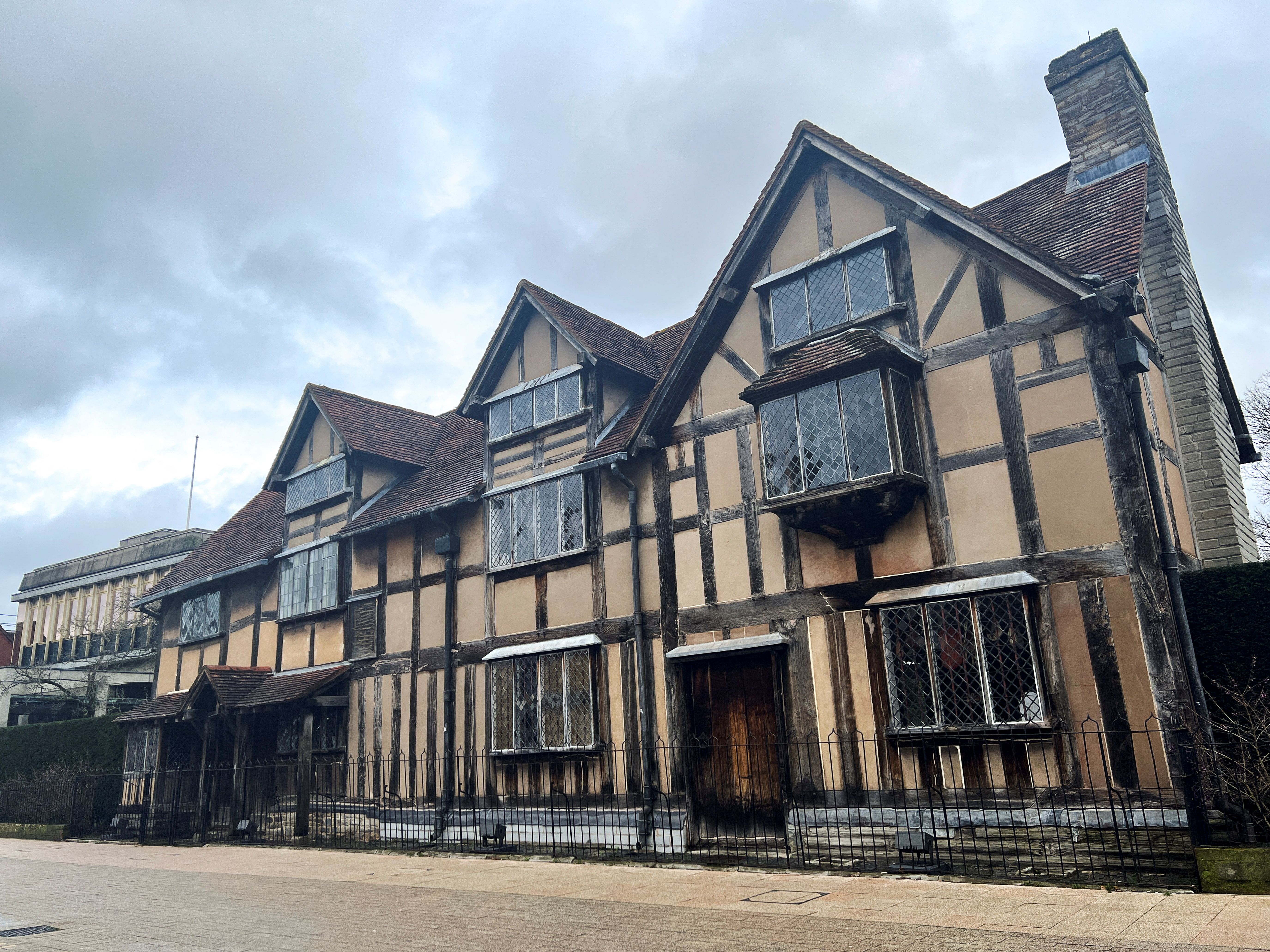 William Shakespeare’s childhood home in Stratford-upon-Avon, Britain