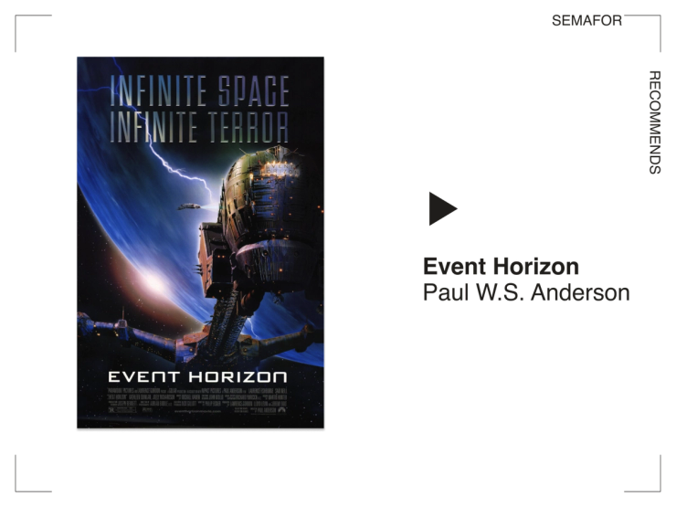 Event Horizon, directed by Paul W.S. Anderson