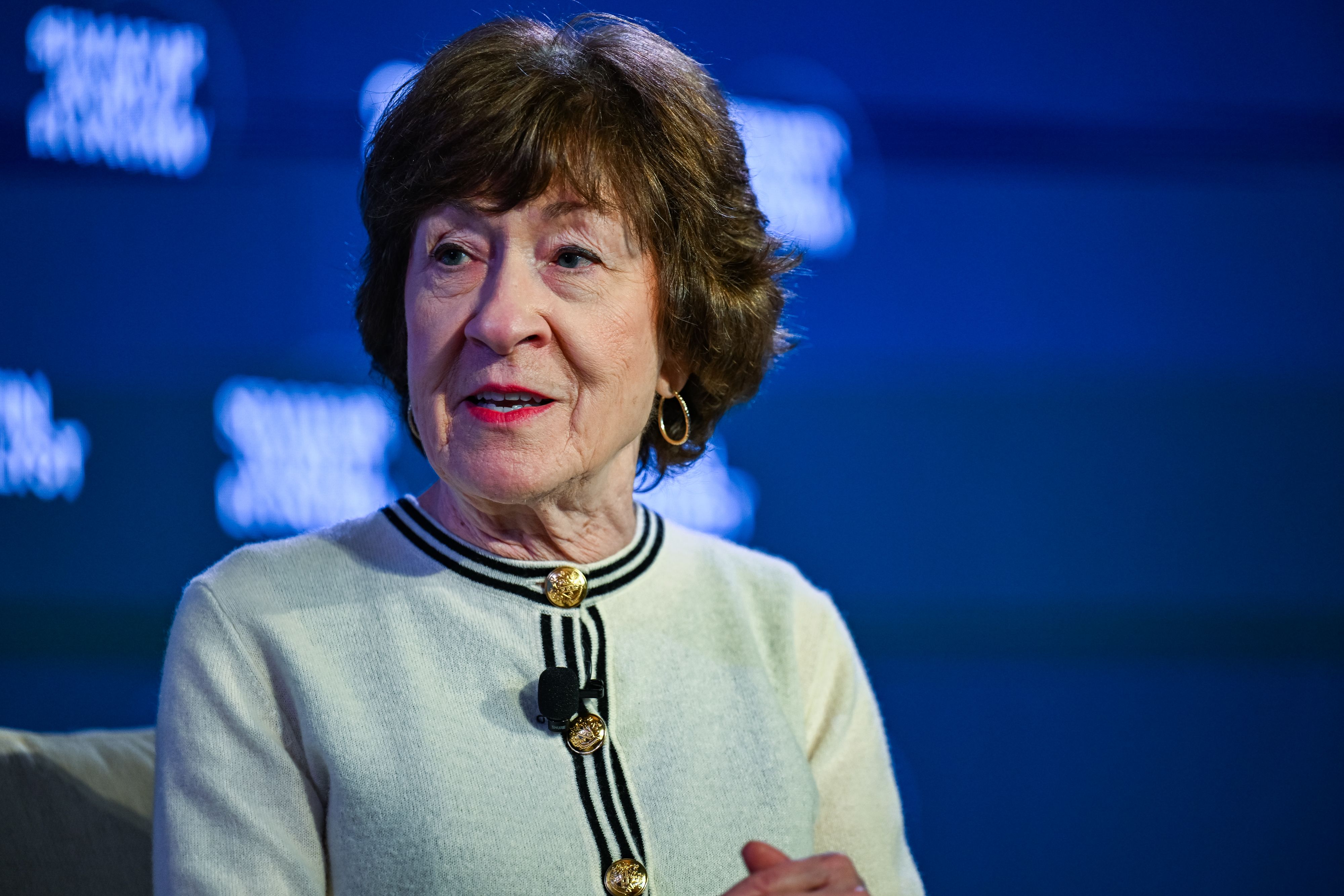 Senator Susan Collins (R-Maine) at Semafor World Economy 2026.