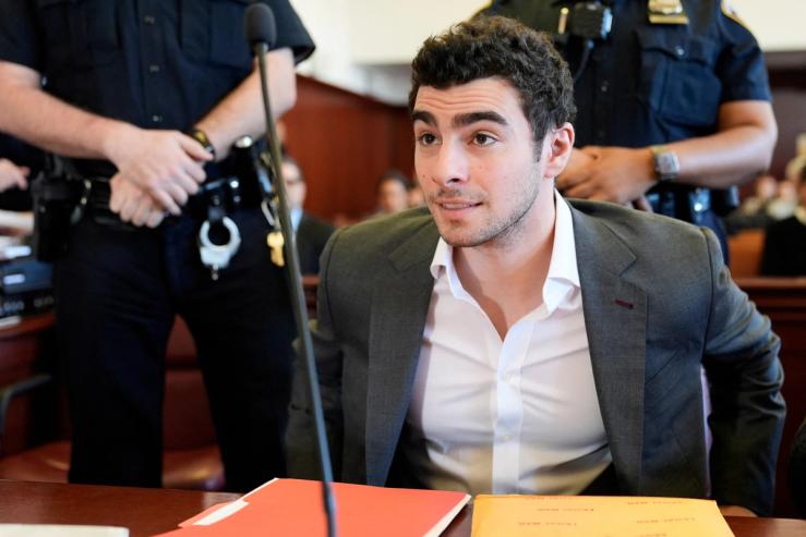 Luigi Mangione in court