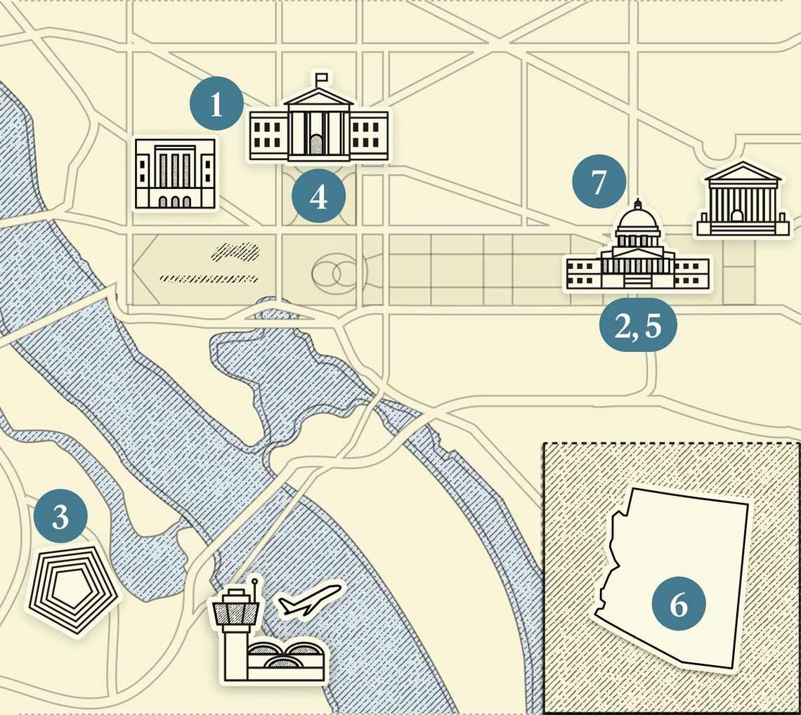 A map of DC.