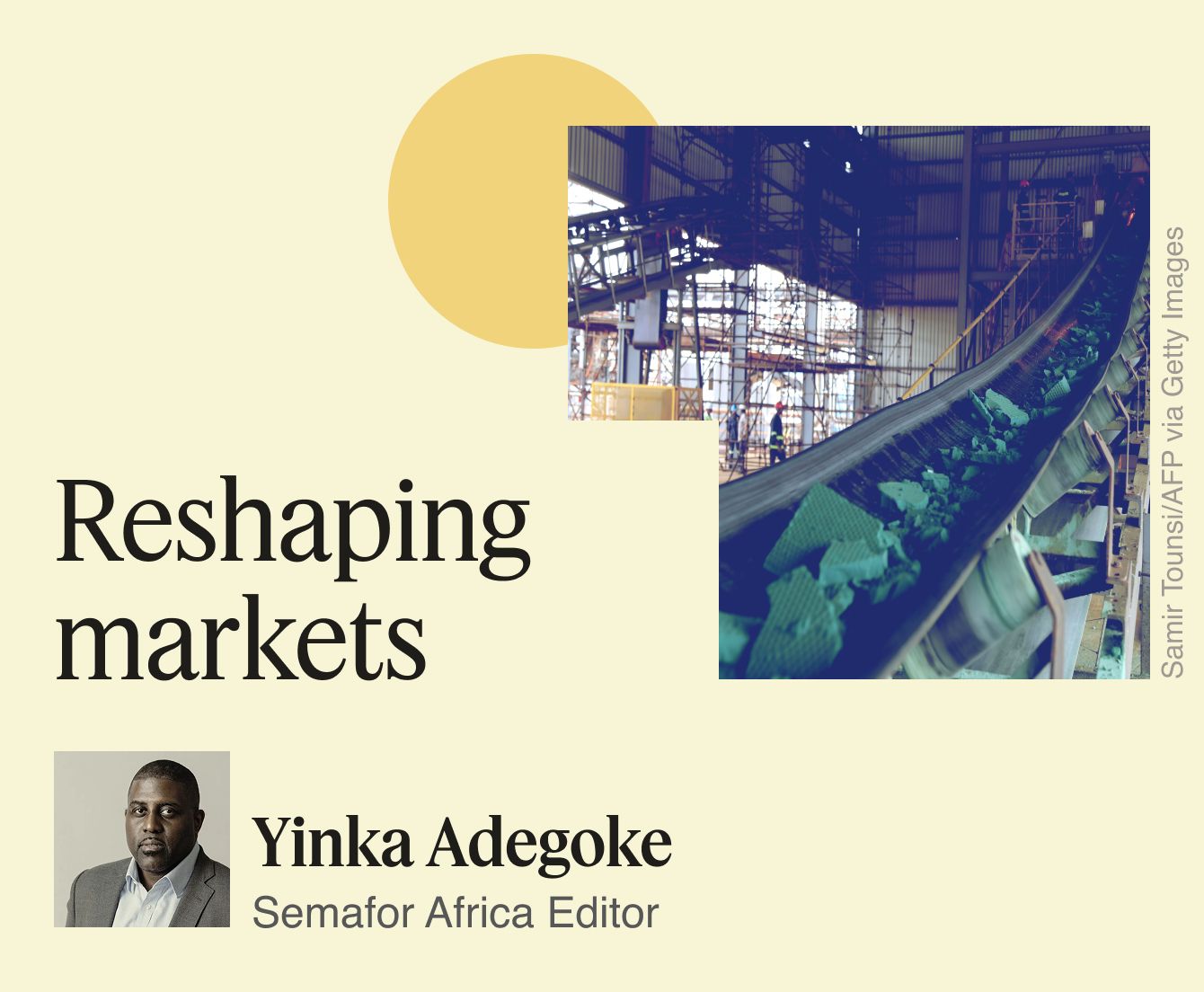 Reshaping markets, Yinka Adegoke.