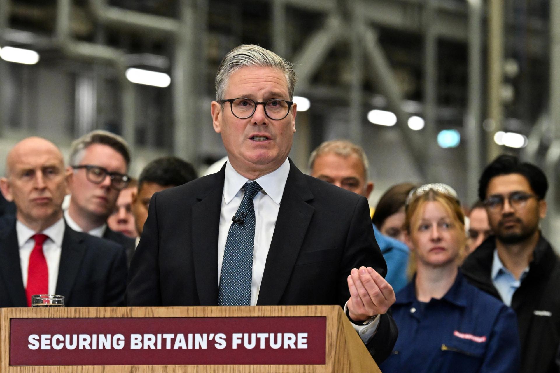 Britain’s Prime Minister Keir Starmer.