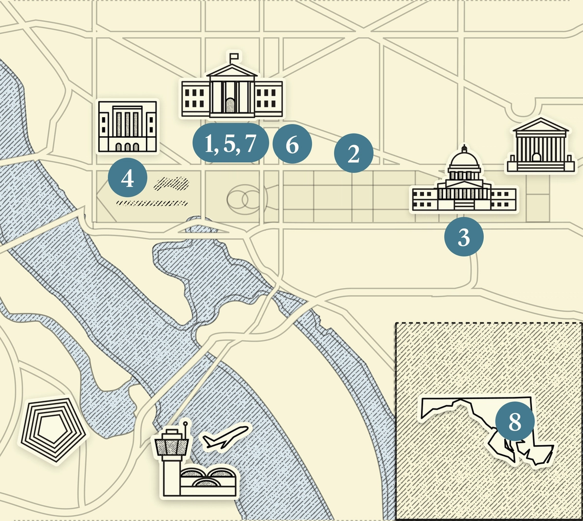 A map of DC.