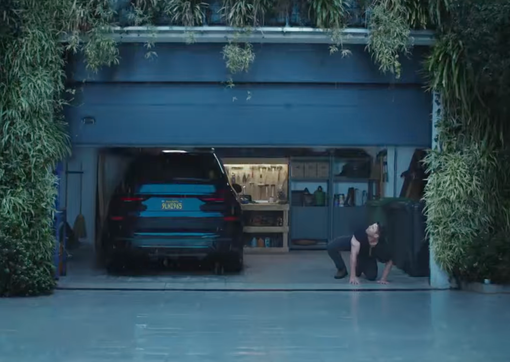 A screenshot of Anthropic’s Super Bowl ad.