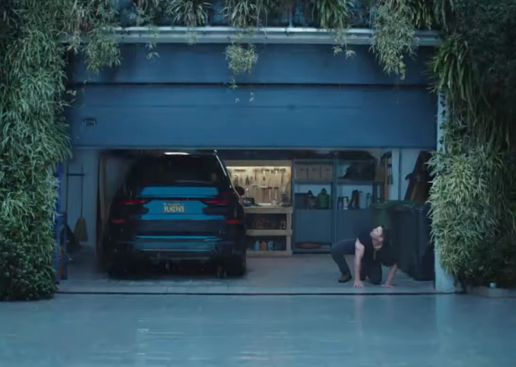 A screenshot of Anthropic’s Super Bowl ad.