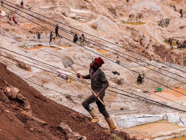 A mine in DR Congo.