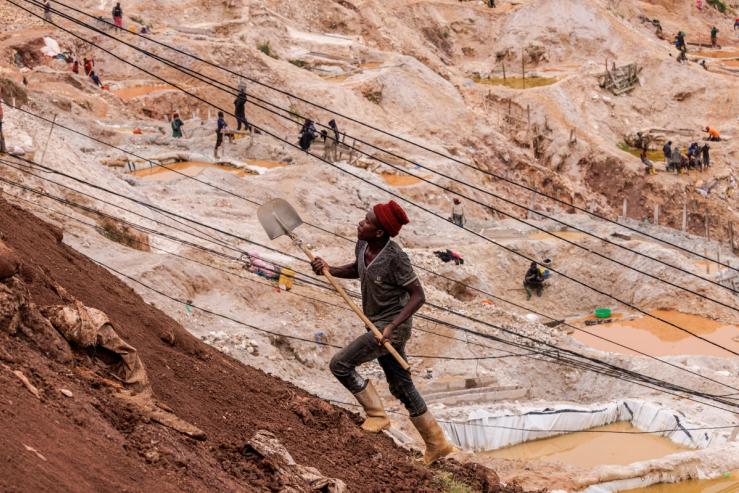 A mine in DR Congo.