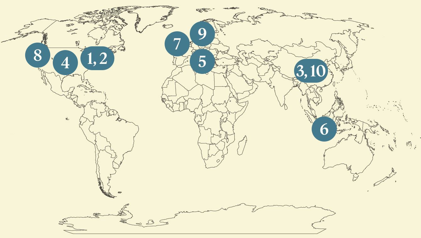 Semafor 今日世界地图图形