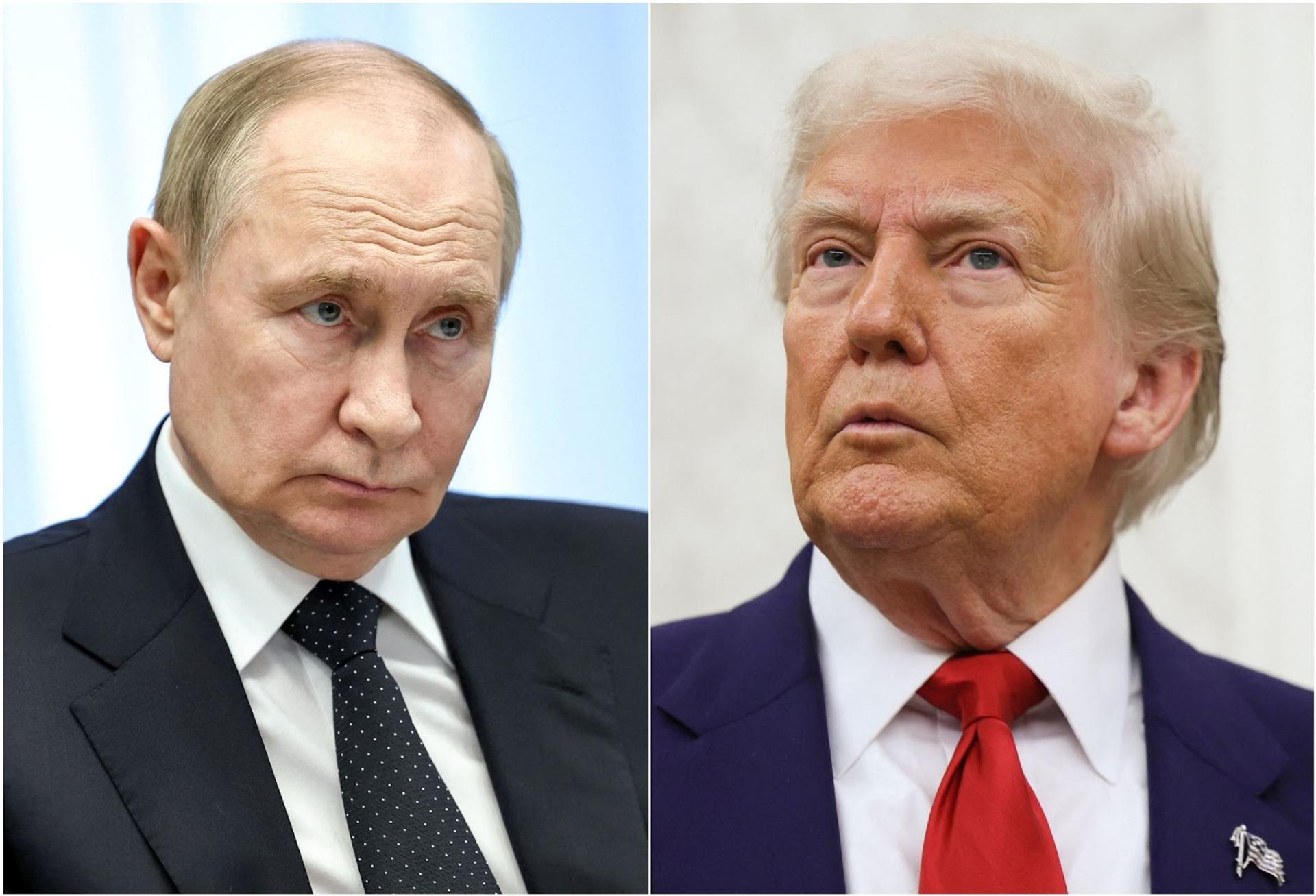 Putin and Trump. 
