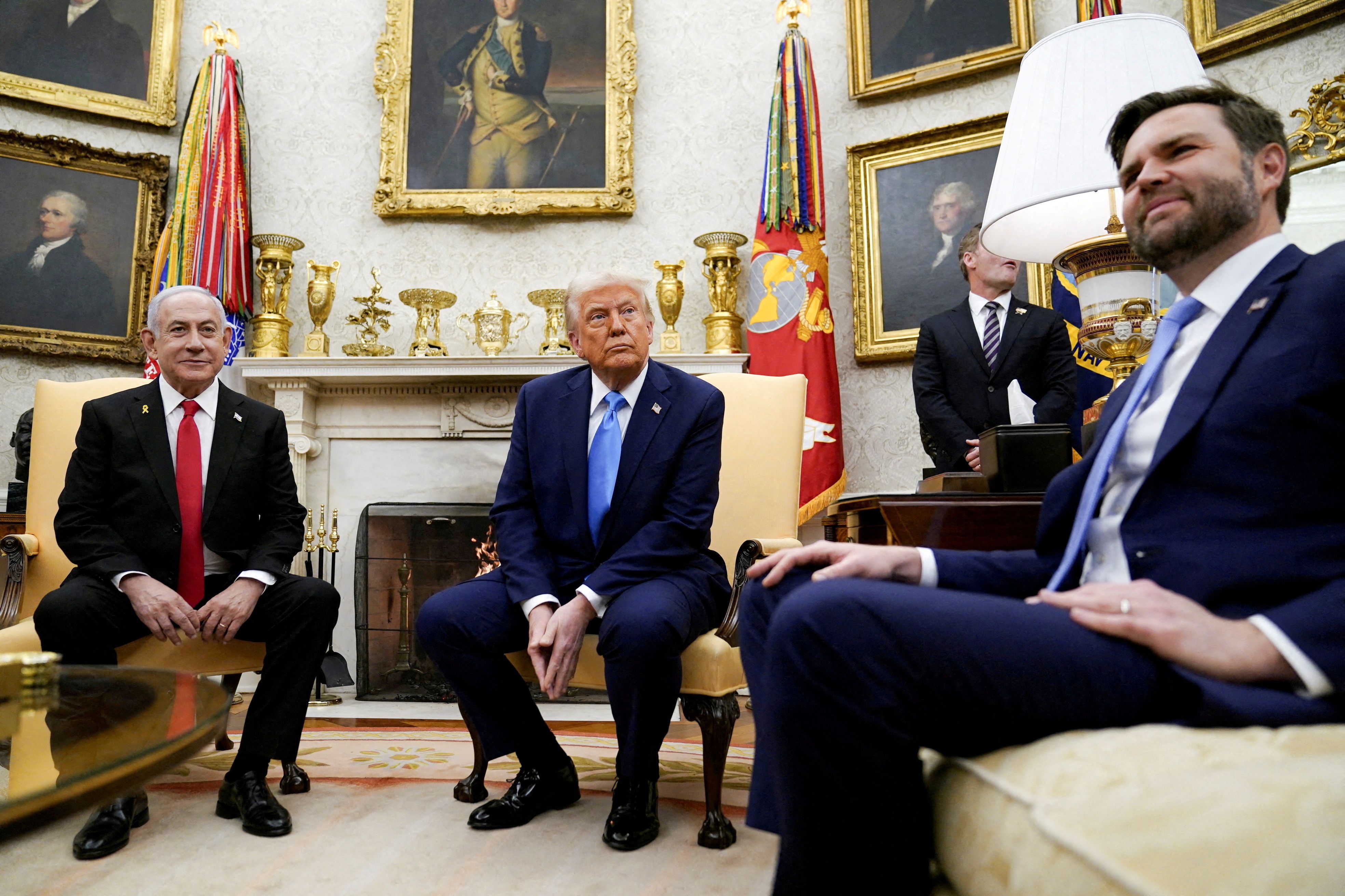 Donald Trump and Benjamin Netanyahu 