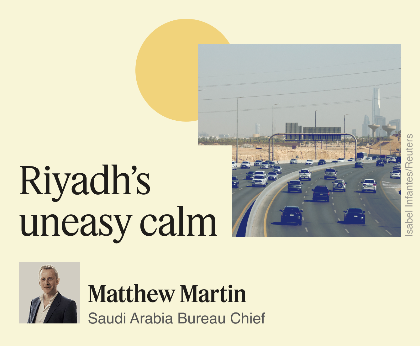 Riyadh’s uneasy calm.