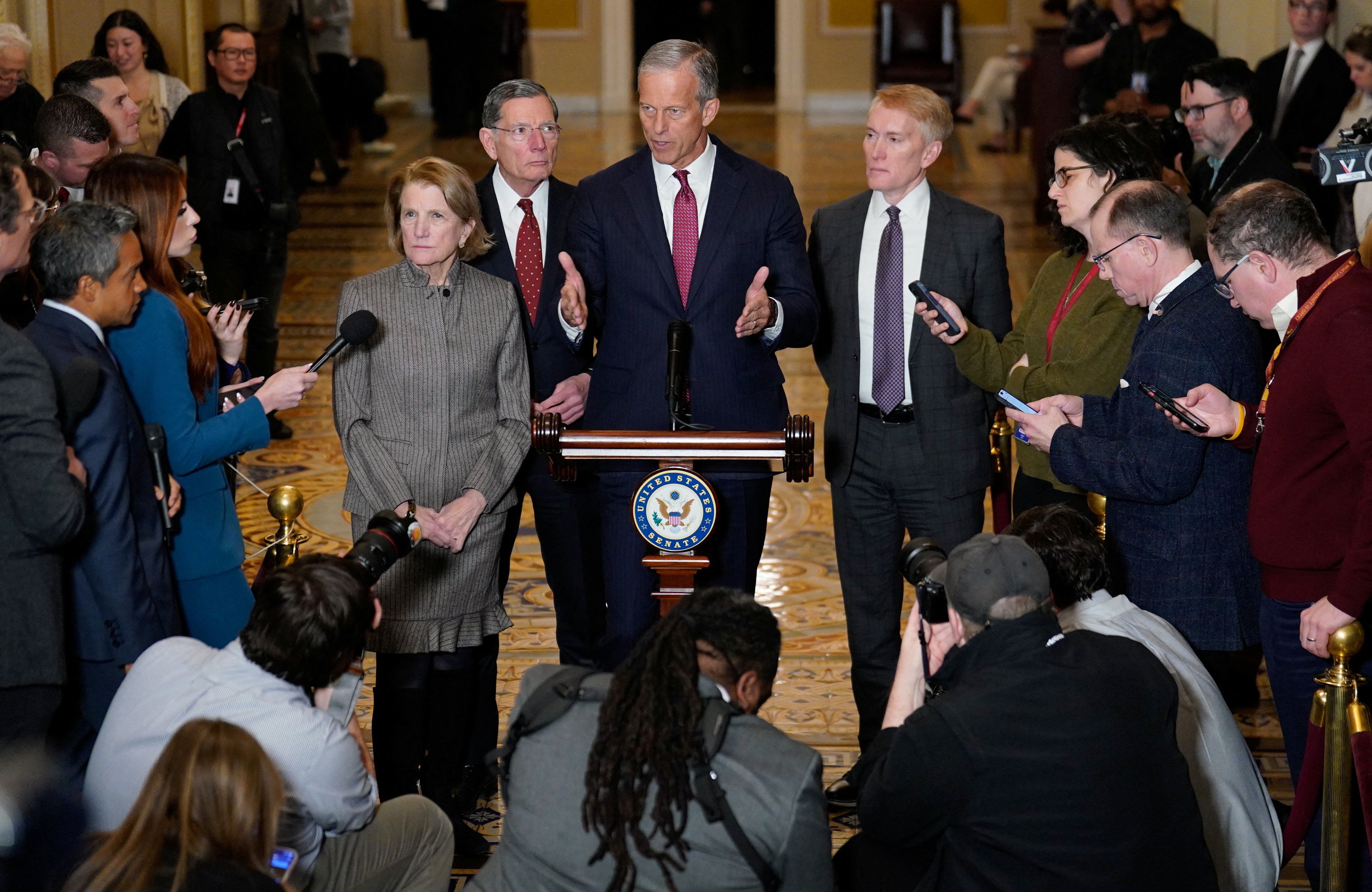 Senate Republican caucus policy luncheon