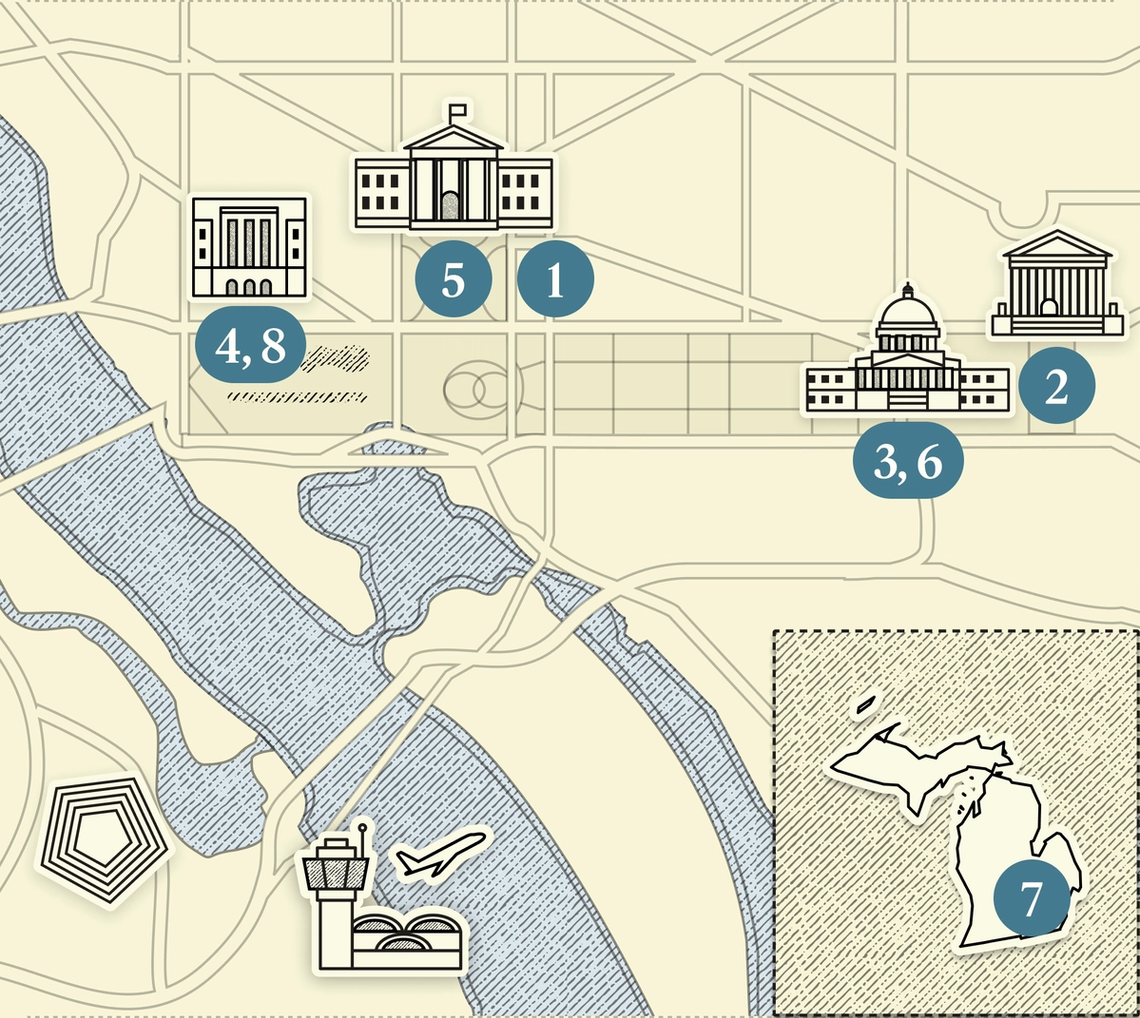 A map of DC.