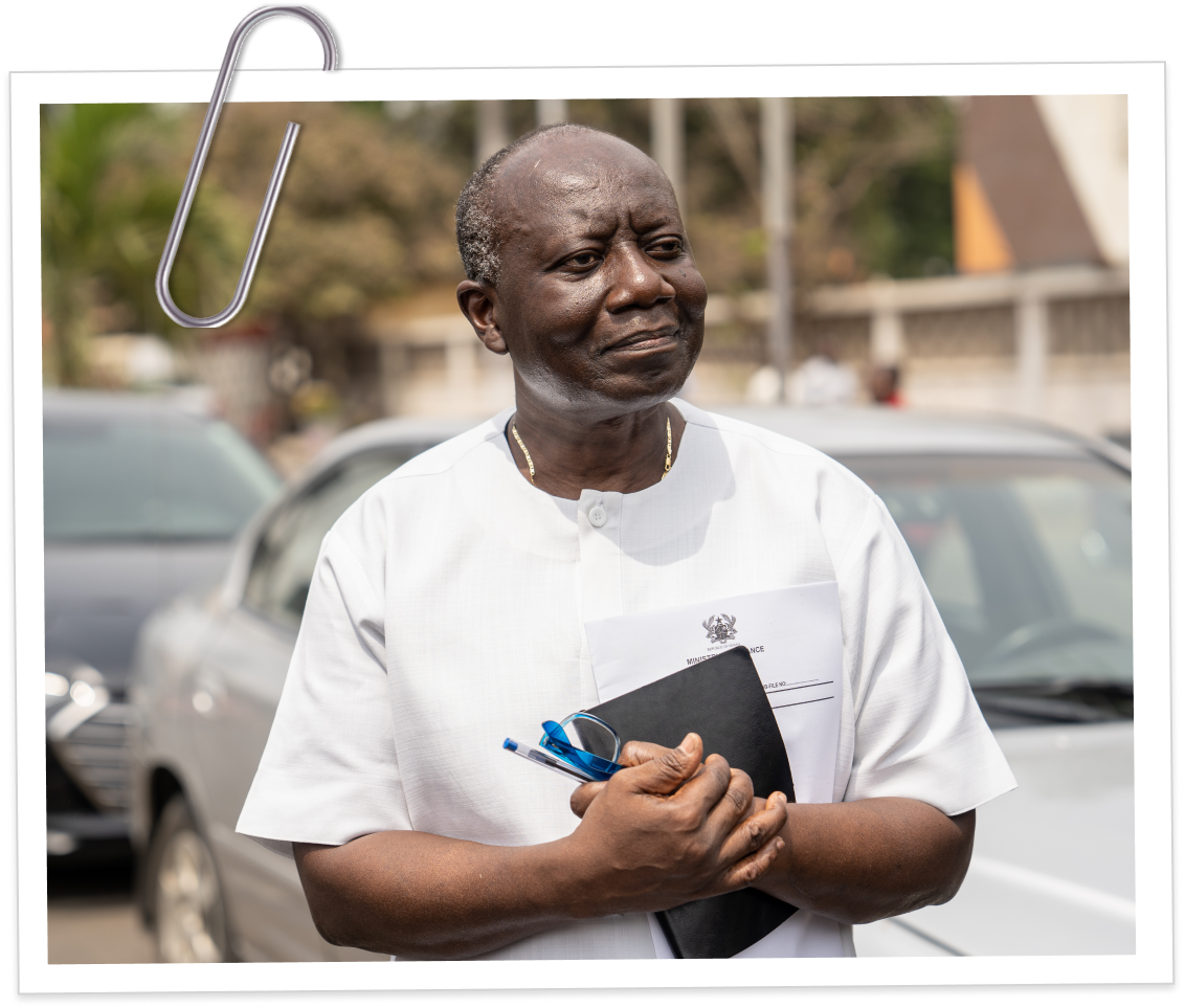 Former Ghana Finance Minister Ken Ofori-Atta.