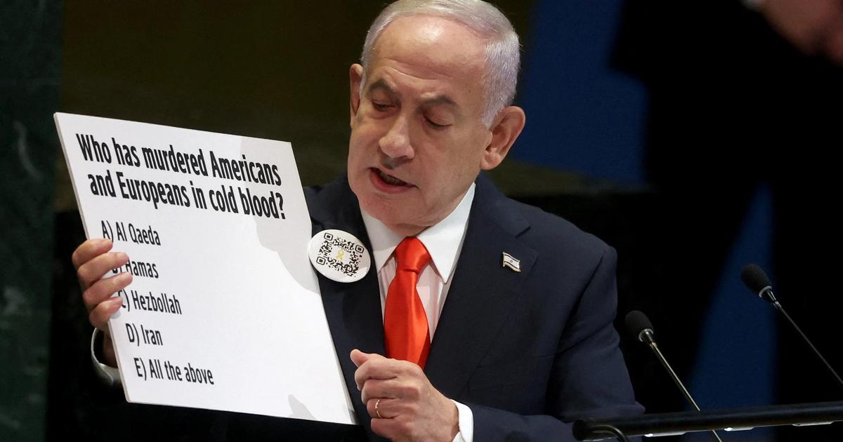 Netanyahu delivers combative UN speech after delegates walk out in protest