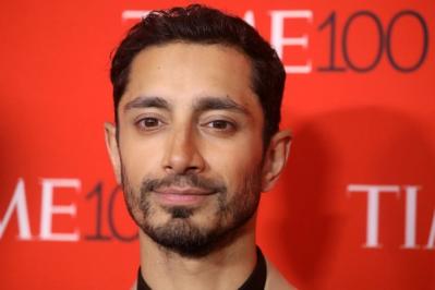 Actor Riz Ahmed arrives for the Time 100 Gala in the Manhattan borough of New York