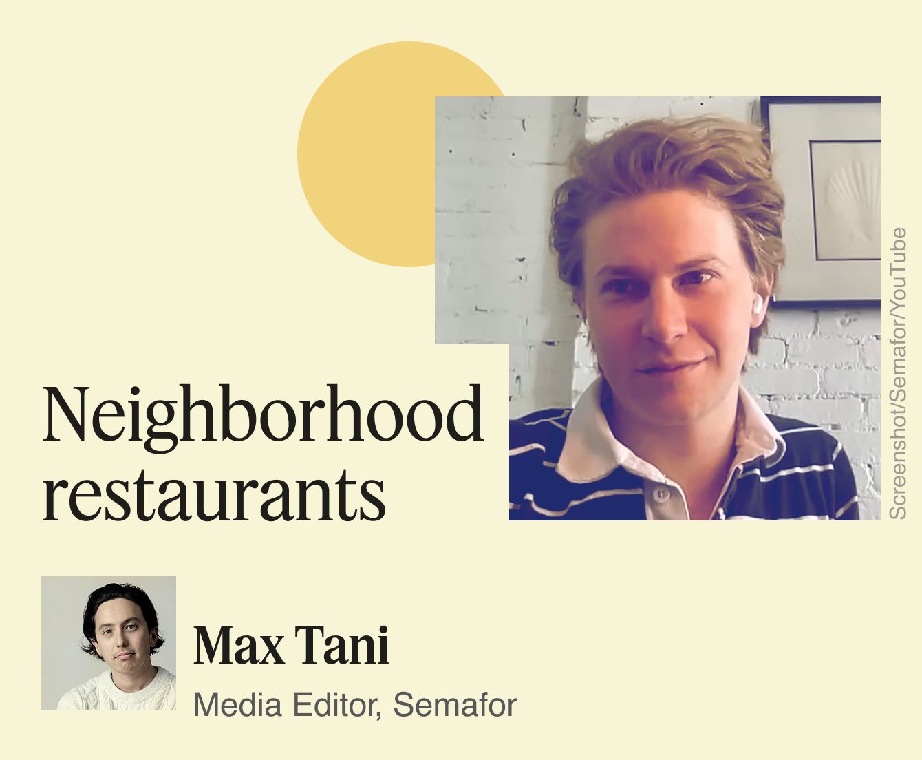 Neighborhood restaurants